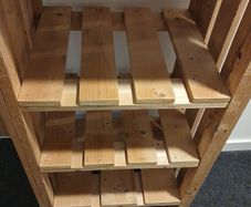 Wood Shelving