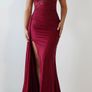 Burgundy Oh Hello Evening dress Image 3