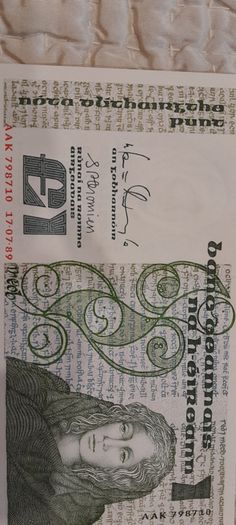 Uncirculated Irish Old Punts X 5