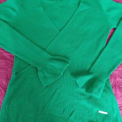 green wrap jumper Lipsy UK 10