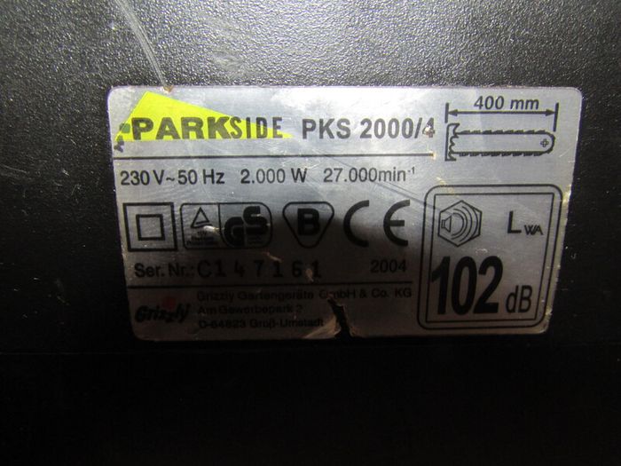Parkside Chainsaw