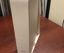 Virgin Media Hub 3.0 cable modem and Wi-Fi router.