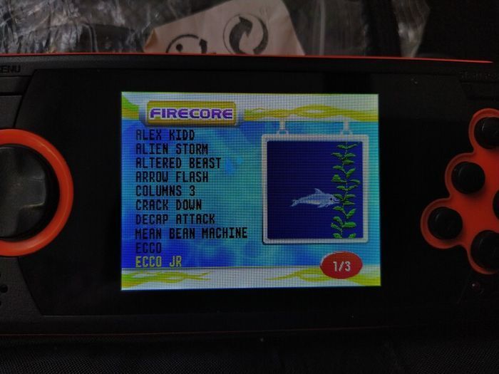 Handheld Sega Mega Drive
