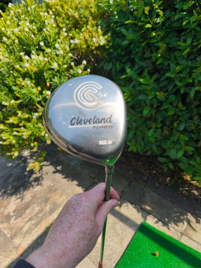 Set of golf clubs