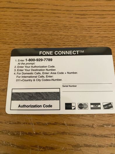 Call Card