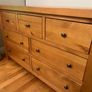 oak chest of drawer Image 3
