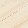 Dining Table White and Brown 106 cm Solid Rubber Wood Image 4
