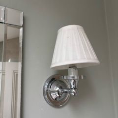 mounted wall lights x 2