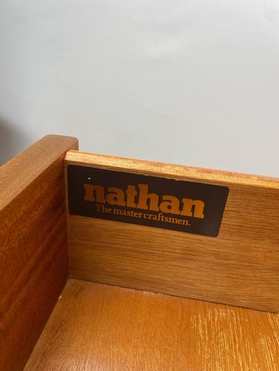 Mid Century Nathan Teak Bookcase