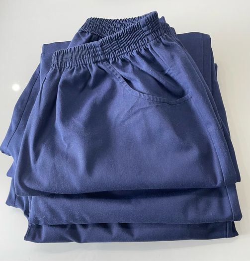X3 Navy Scrubs Trousers (Large)