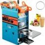 Commercial Manual Cup Sealing Machine, Carbon Steel and ABS Plastic Sealer Blue Milk Tea, 300-500 Cups/Hour Sealer Bubble Tea Milk Packaging, 27 x 27 x 65cm Cup Sealing Machine Image 4