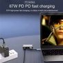 3 n 1 USB C to HDMI, USB 3, USB C pc laptop phone adapator Image 3