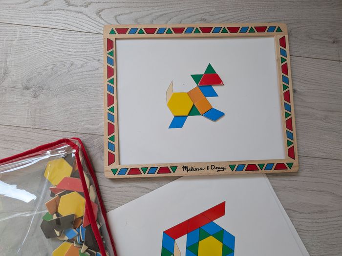 Magnetic Pattern Block Kit by Melissa & Doug
