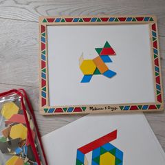 Magnetic Pattern Block Kit by Melissa & Doug