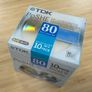 Sealed Pack of 10 New TDK PoSHE Silver/Gold Mix 80 minidiscs Image 3