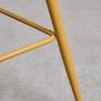 3 x SKLUM Glamm 65cm Counter Stools Taupe Grey / Natural Wood Image 4