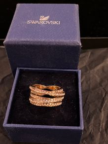 Swarovski Rose Gold Plated Ring