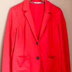 Size 14. Ladies Orange Blazer by Cecil