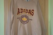 Adidas 50Th Anniversary Long Sleeve Crew neck raised Embroider Jumper - Medium size