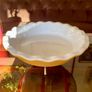 Emile Henry Beautiful Yellow Ruffled Pie Pan Made in France Image 3