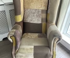 2 high back chairs