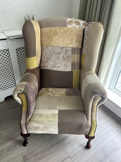 2 high back chairs