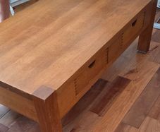 Solid Oak coffee table