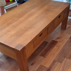 Solid Oak coffee table
