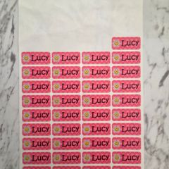 Name tags "Lucy"