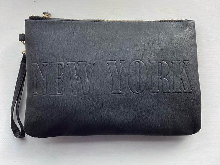 ATMOSPHERE Clutch, Make-Up or Bits & Pieces Bag Black NEW