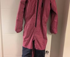 Kids Ski Suit - Pink/Navy Blue - Size 14 years