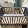 Next navy and pale oak cotbed Image 3