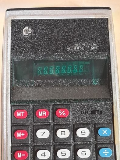 Vintage Commodore Gl-997r Electronic Calculator Untested For Parts Repair Collector