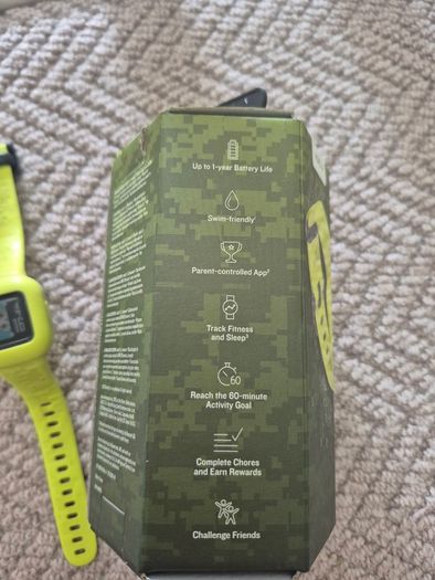 Garmin kids fitness tracker watch