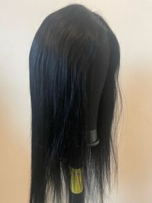 Lace Front 22 Inch Human Hair wig