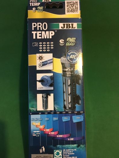 JBL PROTEMP S 25 Heating for aquariums.