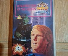 Doctor Who VHS Resurrection of the Daleks in very good condition