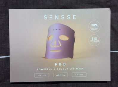 Sensse Professional LED Light Therapy Face Mask Pink
