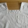 Square-Neck Linen Tank Top/XS Image 7
