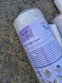 Tyvek Supra roof membrane