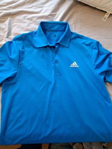 Adidas Golf Tshirt Blue
