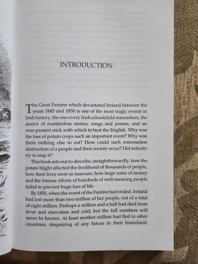 The Irish Famine. An Illustrated History By Helen Litton. First Edition Paperback In Good Condition.