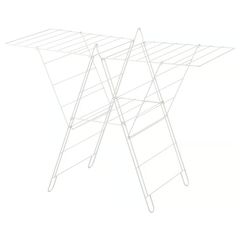 IKEA FROST Clothes Airer / Drying Rack - White, In/Outdoor, Folds Flat