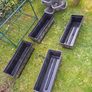 Garden strawberry planters and 4 window boxes planters Image 2