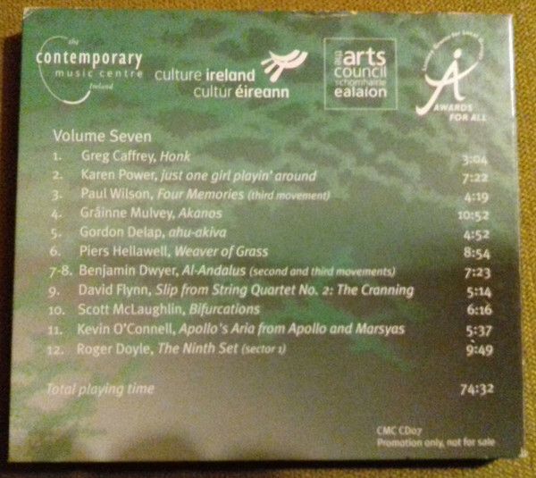 Contemporary music from Ireland. Volume 7. CD. Free Postage!