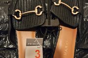 Primark Black Mule Loafers BNWT