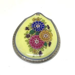 Vintage Rosenthal porcelain pendant