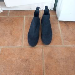 Tommy Hilfiger Navy Suede Boots S41