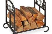 Firewood shelf foldable