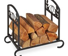 Firewood shelf foldable